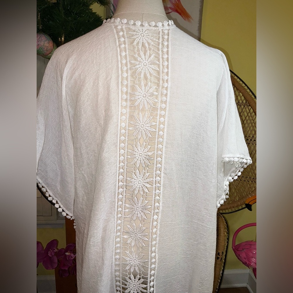 Vintage Lace Kimono One Size - Picture 9 of 14